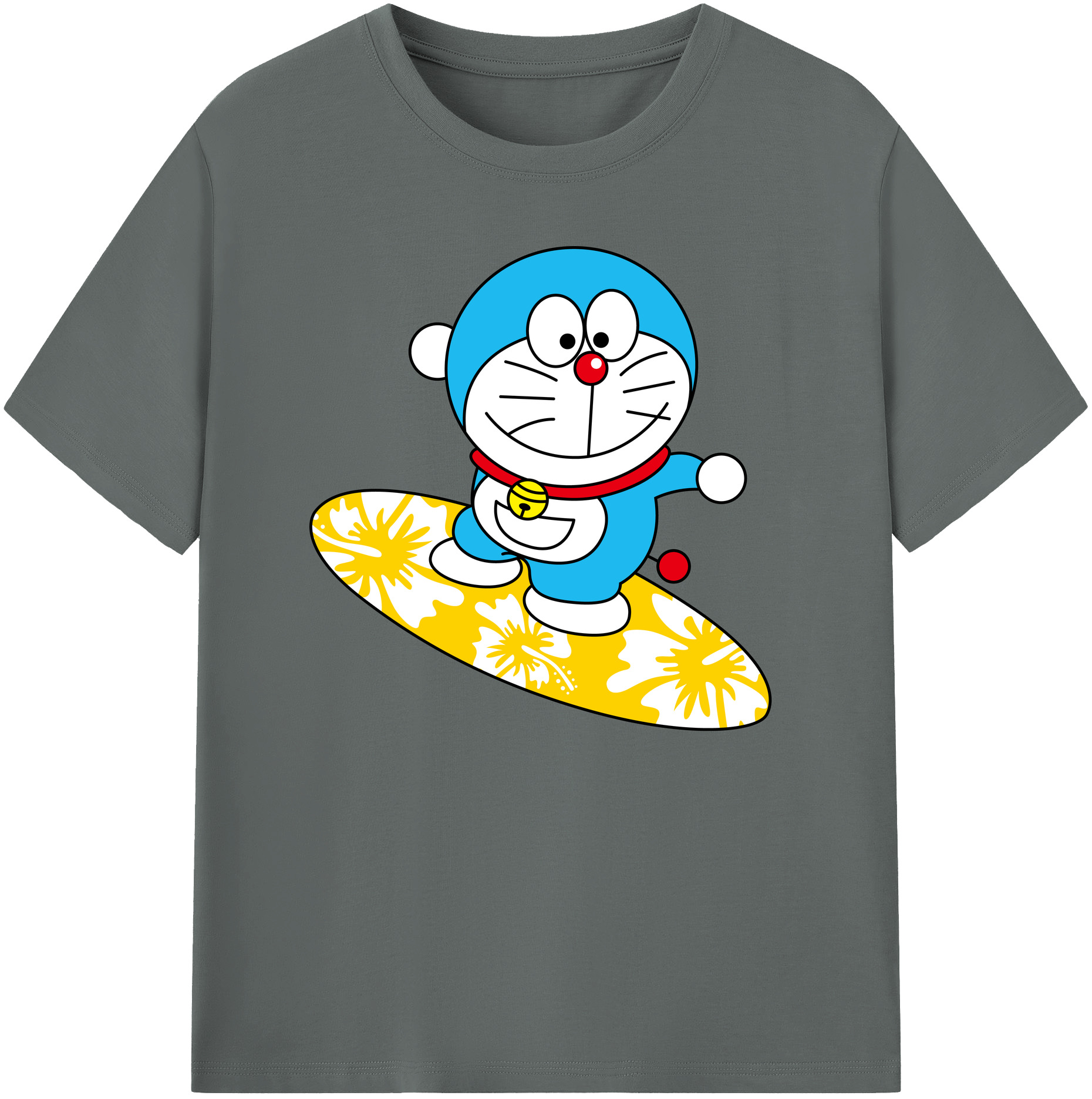 （画像用） ドラえもん Doraemon 綿100％ メンズ半袖Tシャツ｜肌触りやわらか＆通気性